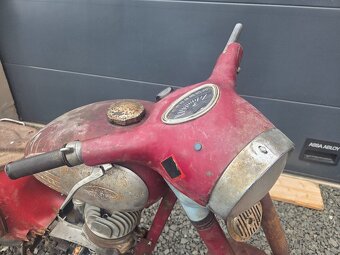 Jawa 350 panelka s doklady - 4