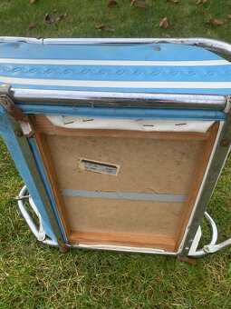 Korbička, sedačka na kočárek retro - 4