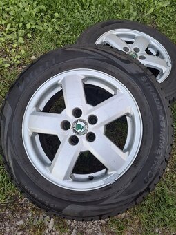 Alu kola 5x100 Octavia,Fabia,Roomster,Rapid 195/65 R15 - 4