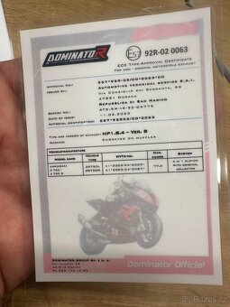 Laděný výfuk Dominator hp1 - 4