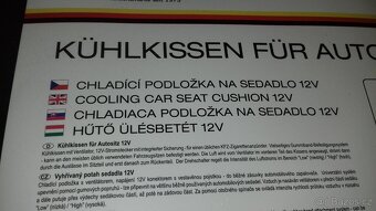 Ventilační chladící potah sedadla 12V AROSO, 2 ks - 4
