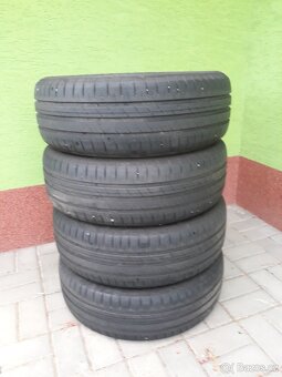Prodám sadu letních pneu 195/55 R16 - 4