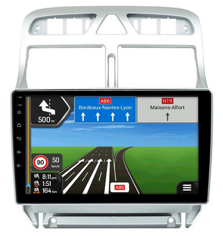 Peugeot 307 - 9" Android 13/14 - GPS autorádio - 4