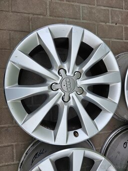 ALU kola disky orig AUDI 5x112 A4 A3 A6 R17 ET39 8J - 4