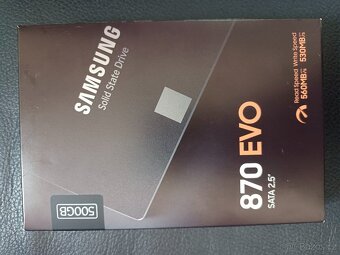 SSD Disk Samsung 870 EVO Sata 2.5 " 500 GB, NOVÝ, NEPOUŽITÝ - 4