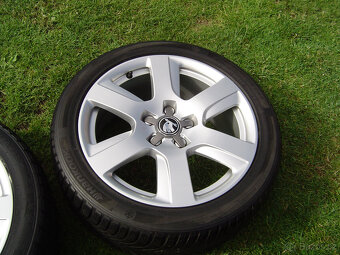 4 XZIMNÍ HLINÍKOVÁ KOLA ŠKODA OCTAVIA III 225/50 R17..2 - 4