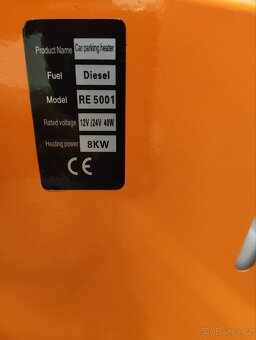 Naftové topení nový typ čerpadla, velmi tiché Typ Vevor,DPH - 4