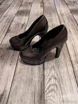 Krásné stříbrné lodičky vel 36 - 4