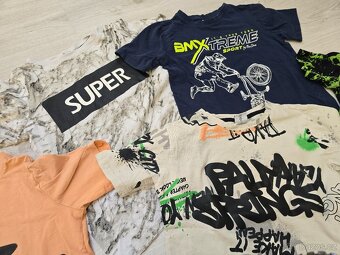 Chlapecká trika 134/140 - 4