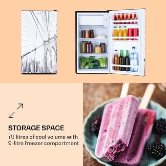 Cool City 45cm 79L Mini Lednice Design města - 4