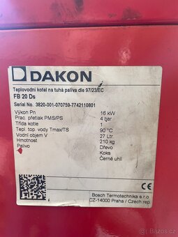 Kotel DAKON 16kw - 4