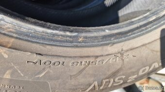 PRODÁM 2 LETNÍ PNEU HANKOOK 235/55/18, CENA JE ZA 2 PNEU.INF - 4