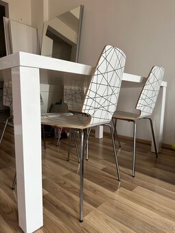 Stůl vč. židlí 160 cm na 90 cm - 4