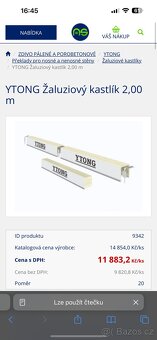 žaluziové kastlíky YTONG - 4