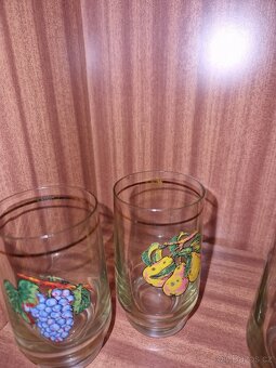 Panákové retro skleničky zn. POLTÁR - 4