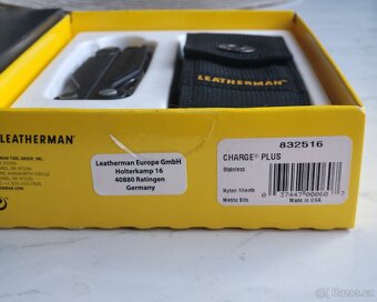 Leatherman Multitool CHARGE PLUS stříbrná/černá 832516 - 4