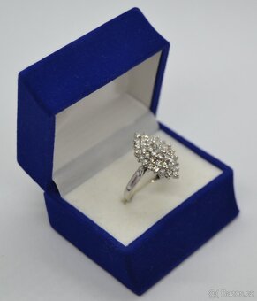 Zlatý prsten osazený brilianty 1.46 ct - 4