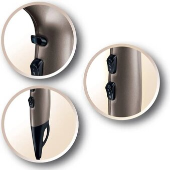 Prodám nový vysoušeč vlasů Remington AC8002 zlato stříbrná - 4