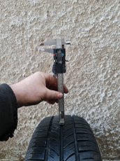 Plechy FORD 14",4x108, letní pneu 185/60/14 zašlu - 4