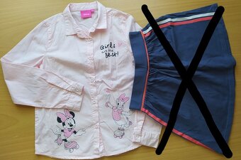 Oblečení pro holku (19 ks) - vel. 134 - 4