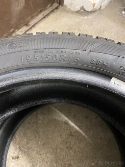 195/50 R16 88H Dunlop 2x6mmmm dot2517 zimní - 4