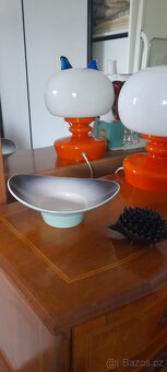 Retro popelník jezek a miska Kravsko 60. Léta - 4