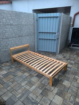 Prodám postel + Matrací 90cm x 200cm - 4