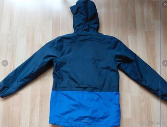 Silnější podzimní / přechodová bunda podšitá fleecem, 152 - 4