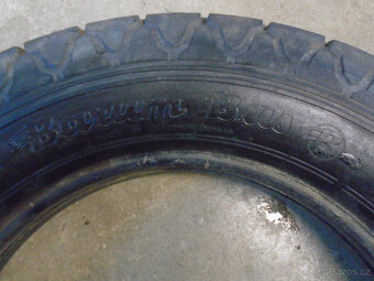 Praga, Škoda - 2 historické pneu 6-18 - 4