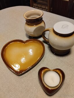 Romantická keramická sada pro dva - 4
