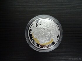 Sada dvou stříbrných mincí Svatovítský poklad - Relikvie sv. - 4