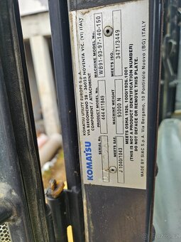 Traktorbáger Komatsu WB93 R - 4