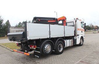 Scania G370 6x2 - sklápěč s hydraulickou rukou Palfinger - 4