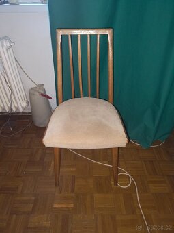 824 Židle jídelní, kuchyňské, TON, retro - 4