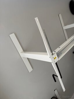 IKEA TROTTEN - polohovací stůl - 120/160 cm - 4