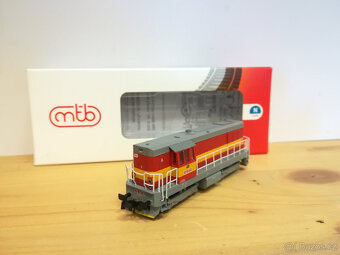 Vláčky - Lokomotiva 742.027 ČD - 4