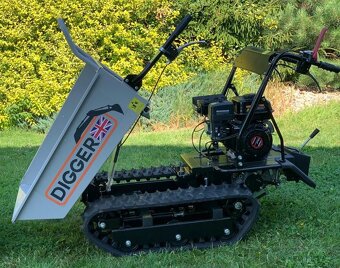 pásový dumper, dumper, železný kůň, motorové kolečko - 4
