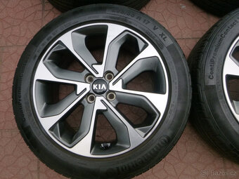 Letní alu sada disky originál Kia Stonic 4x100 6,5Jx17 ET49 - 4