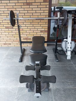 Bench press lavice se závažím - 4