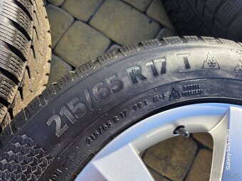 Alu kola zimní sada 5x112 17" Škoda Kodiaq - 4