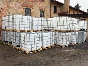 Nádrž na vodu 1000L, IBC kontejnér ZIMNÍ CENA - 4