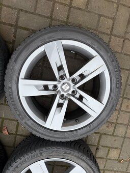 ORIGINÁL Alu Škoda, Seat, Volkswagen R17, 5x112 - ZIMNÍ - 4