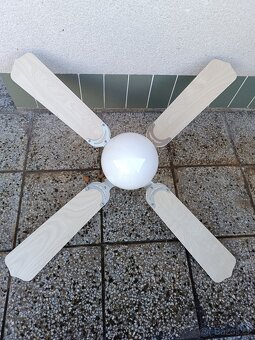 Stropní ventilátor se svítidlem 4 lopatky - 4