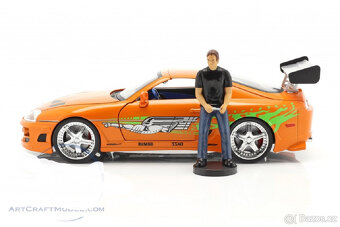 Model 1:18 Toyota Supra Brian's 1995 Movie Fast 2001 - 4