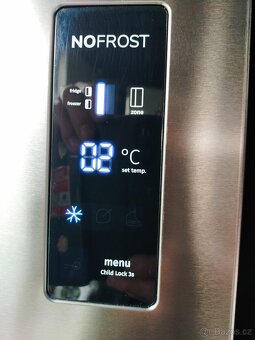 Prodám AMERICKOU LEDNICI zn. GORENJE---JEN JAKO LEDNICE-- - 4