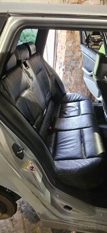 Bmw e46 Touring, sportsize černé kožené sedačky - 4