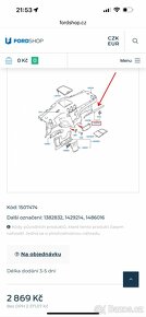 Lišta palubní desky Ford S-MAX - 4