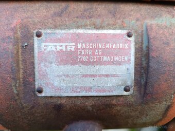 Dvourotorový obraceč FAHR KH40 - 4