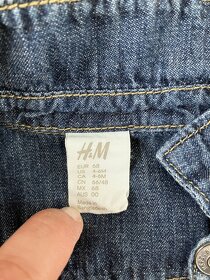 Džínový overal / kombinéza - unisex, vel: EUR 68, H&M - 4