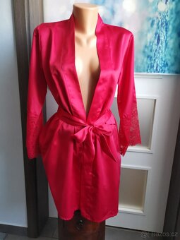 Kimono Satin Rood  Hunkemoller nový župan županek - 4